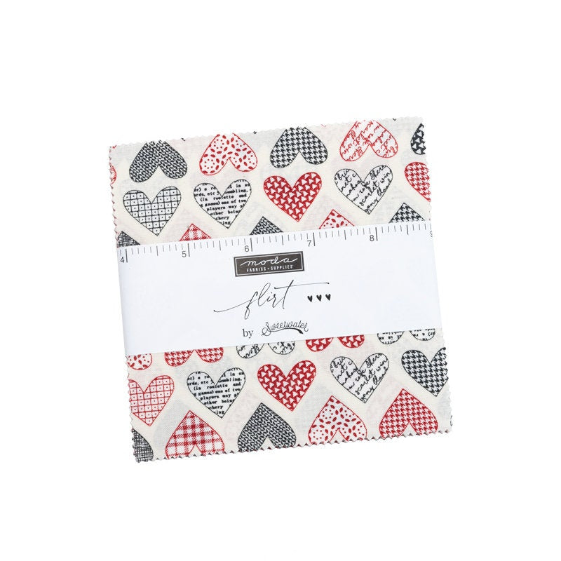 Flirt Charm Pack 5" 55570PP By Sweetwater for Moda Fabrics