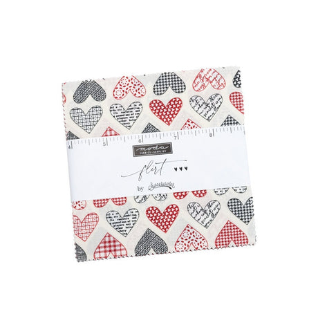 Flirt Charm Pack 5" 55570PP By Sweetwater for Moda Fabrics