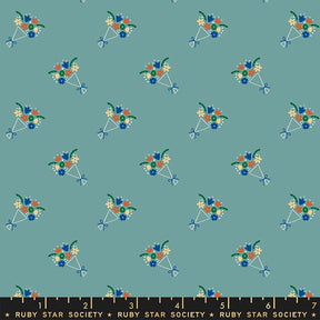 Food Group Bouquet Ocean Yardage RS5041-14  for Ruby Star Society