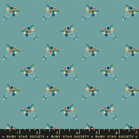 Food Group Bouquet Ocean Yardage RS5041-14  for Ruby Star Society