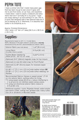 Pepin Tote # AG-548 From Noodlehead By Anna Graham