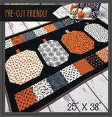 Hey Pumpkin!  Table Topper Pattern PCQ-029 by Primrose Cottage Quilts