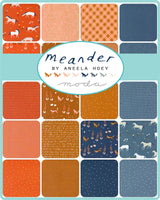 Meander Fat Eighth 25580F8 by Aneela Hoey for Moda fabrics