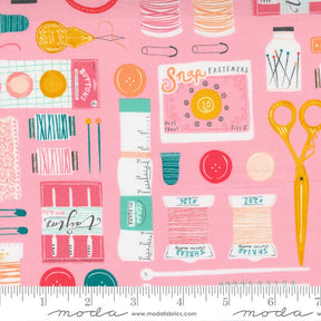 Sew Wonderful A Wonderful Notion Lovely Pink Yardage 25111-13 by Paper and Cloth Sold by 1/2 Yard Increments