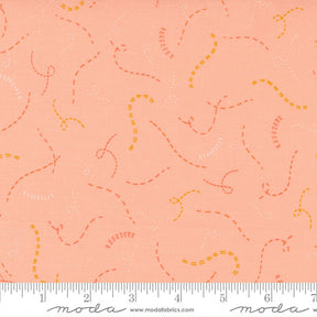 Sew Wonderful Stitch in Time Peachy Yardage 25116-15 by Paper and Cloth Sold in 1/2 Yard Increments