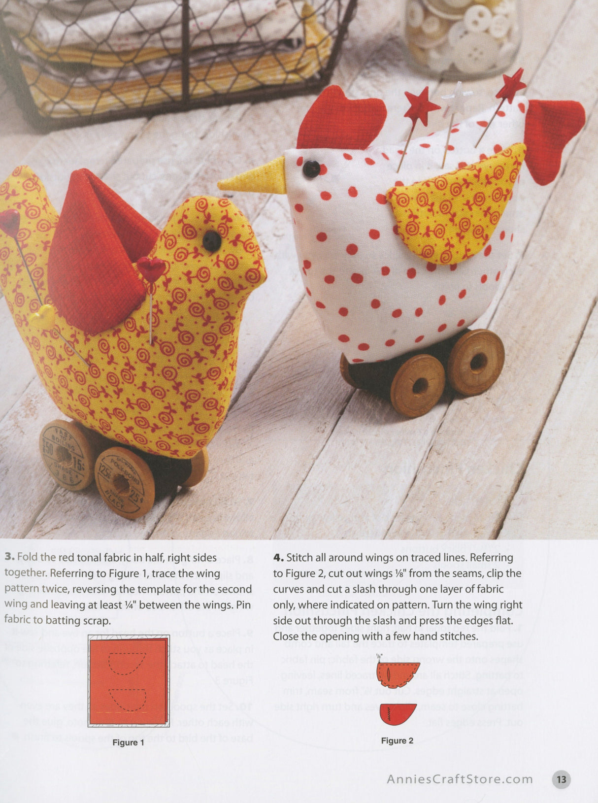 More Weekend Sewing 64 pages by Annie's soft cover book contains 19 projects. sku 141467