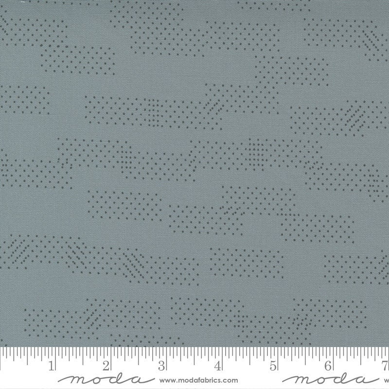 Modern Background More Washi Steel Yardage 1765-26 by Zen Chic for Moda Fabrics
