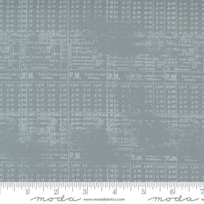 Modern Background More Stamps Steel Yardage 1763-23 by Zen Chic for Moda Fabrics