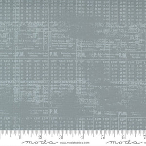 Modern Background More Stamps Steel Yardage 1763-23 by Zen Chic for Moda Fabrics