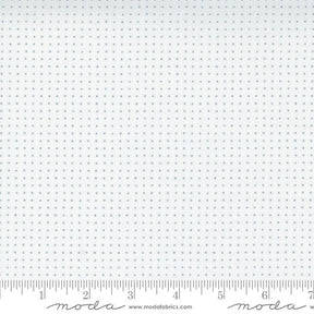 Modern Background More Dot-Dot White Yardage 1568-11 by Zen Chic for Moda Fabrics
