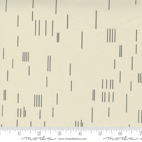 Modern Background More Strokes Eggshell Yardage 1564-17 by Zen Chic for Moda Fabrics