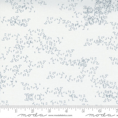 Modern Background More Edgy White Yardage 1569-13 by Zen Chic for Moda Fabrics