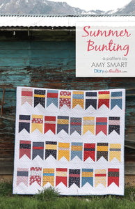 Summer Bunting Quilt Pattern by Amy Smart Diary of a Quilter 66 x 84