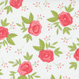 Beautiful Day Wild Rose White Yardage 29131-11 by Corey Yoder for Moda Fabrics Sold by 1/2 Yard increments