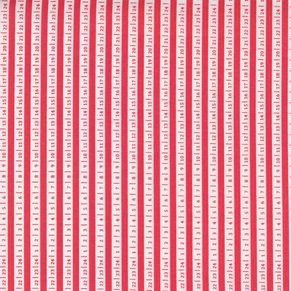 Beautiful Day Ticker Tape Scarlet Yardage 29135-21 by Corey Yoder for Moda Fabrics Sold by 1/2 Yard increments