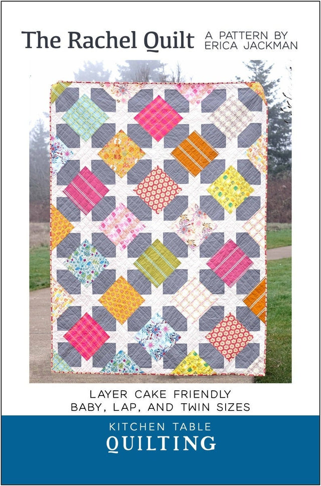 The Rachel Quilt Pattern KTQ123  by Kitchen Table Quilting (baby, lap and twin sizes)