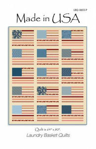 Made in the USA Laundry Basket Quilts Pattern Made in USA LBQ-0655-P