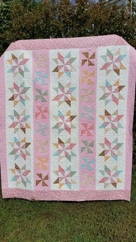 Twirlity Quilt Pattern by Carried Away Quilting CAQ-013