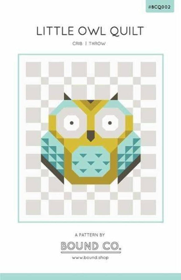 Little Owl Quilt Pattern BCQ002 by Bound Co.