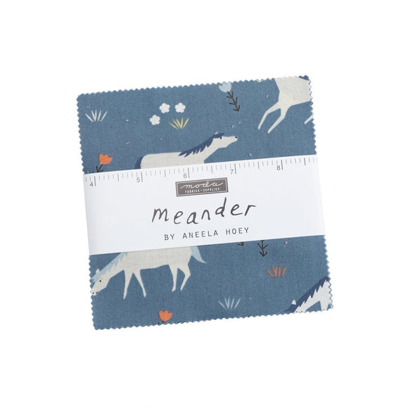 Meander Charm Pack 25580PP by Aneela Hoey for Moda fabrics bin 67