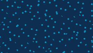Hole Punch Dot Navy Yardage by Kimberly Kight for Ruby Star Society RS5025-15