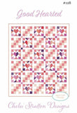 Good Hearted Quilt pattern only CSD 128 by Chelsi Stratton Designs 50 1/2" x 60"