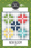 New Bloom Printed Quilt Pattern by April Rosenthal for Prairie Grass Patterns Finished Size 39" x 39"