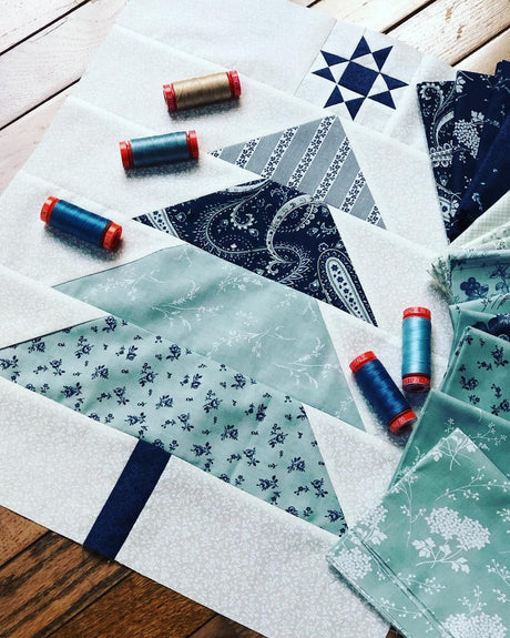 Pine-ing for Christmas Quilt Pattern  WS34 by Wendy Sheppard Printed Pattern Only 71 x 88 inches