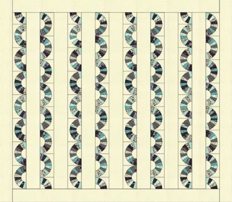 Music Class Quilt Pattern by Sweetwater P213 Finished Size 72 3/4 x 63 1/2 inches