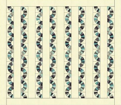 Music Class Quilt Pattern by Sweetwater P213 Finished Size 72 3/4 x 63 1/2 inches