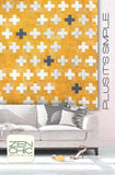 Plus It's Simple - Printed PATTERN only By Zen Chic Quilt size is 65 inches x 65 inches