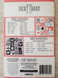 Lucky Charm Quilt Pattern by Gingiber 52" x 52"