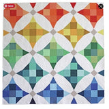 Terrazzo Quilt - Printed PATTERN by Freshly Pieced Modern Patterns size is 60 inches x 60 inches