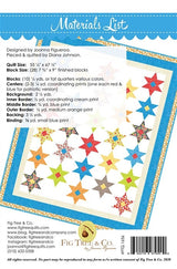 Estrella Quilt Pattern Only FTQ1656 by Fig Tree and Co.
