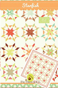 Starfish Printed Pattern Only  By  Joanna Figueroa, From Fig Tree Quilts