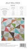 Jelly Roll Rock Quilt pattern by Gigi's Thimble GT 735 in 2 sizes