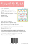 Singing in the Rain Quilt Pattern Beverly McCullough Paper Pattern only 59" x 73"