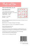 Hearts and Kisses Quilt Pattern by Beverly McCullough  74" x 74"