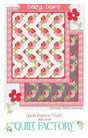Posy Pops Quilt Pattern QF-2109 by Deb Grogan Finished Size 72" x 87"