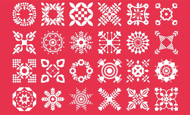 Beautiful Day Quilt Panel Scarlet 29130-32 by Corey Yoder for Moda Fabrics 36 x 60