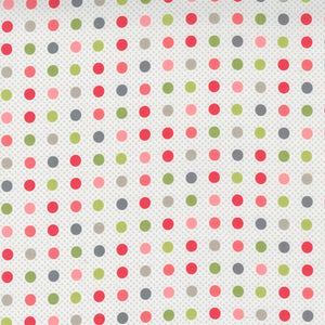 Beautiful Day Pin Dot Polka Multi Yardage 29137-11 by Corey Yoder for Moda Fabrics Sold by 1/2 Yard increments
