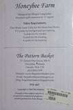 Honey Bee Farm Quilt Pattern TPB1607 by The Pattern Basket, Margot Designs  Paper Pattern ONLY