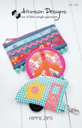 Hippie Zips by Atkinson Designs, Terry Atkinson ATK-188