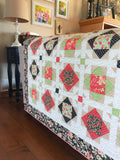 Shoofly Crossing Quilt Pattern by Carried Away Quilting CAQ-008, Finished Size 57" x 57"