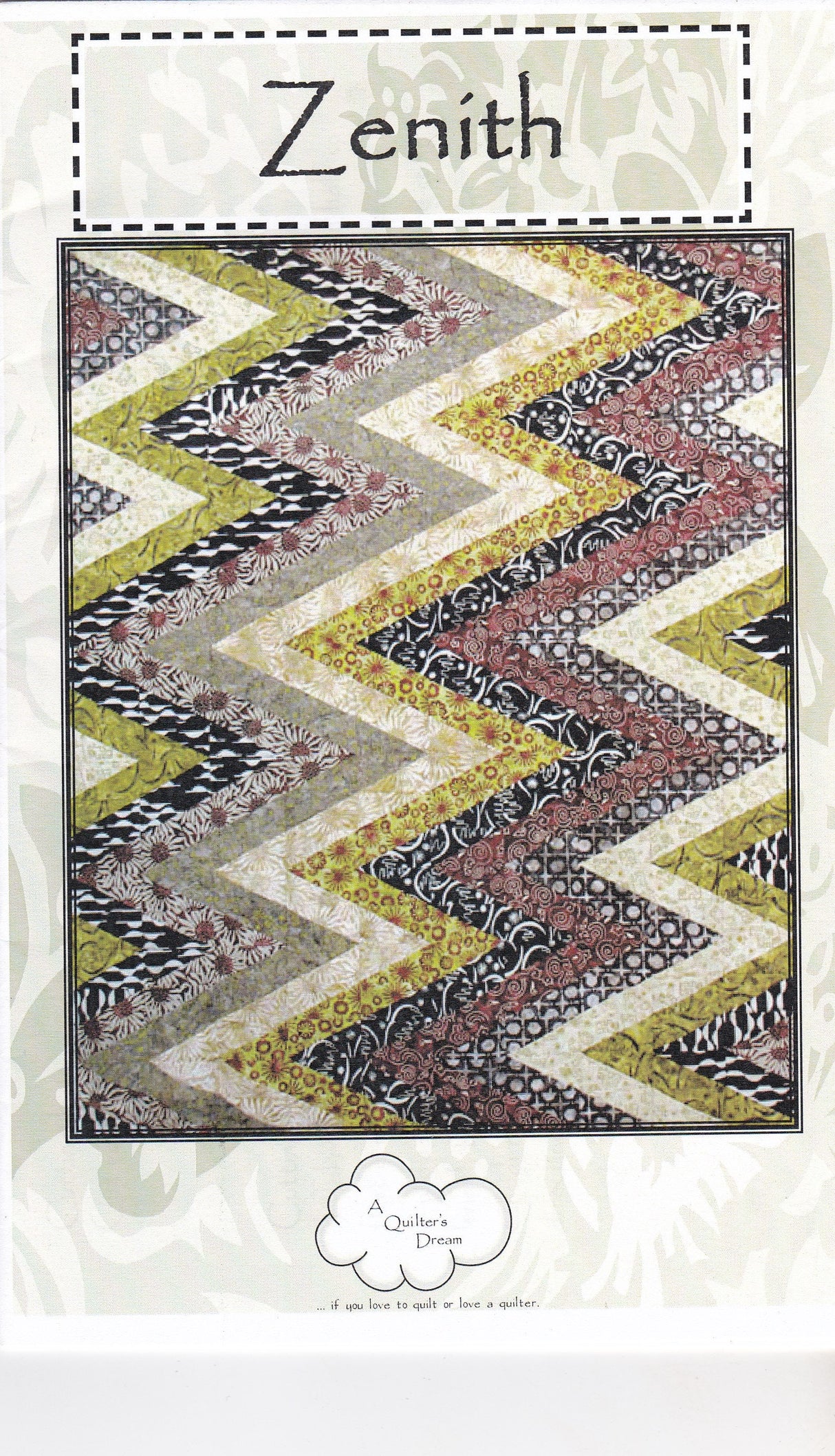 Zenith Quilt Pattern by A Quilter's Dream AQDP080