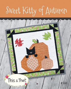 Sweet Kitty of Autumn TAT336 From This and That by Sherri Falls Bin MP