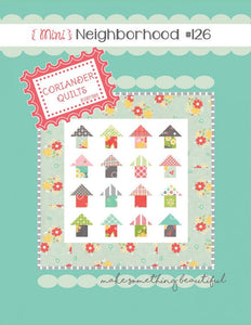Neighborhood Mini Quilt Pattern by Coriander Quilts CQ126 Bin MP