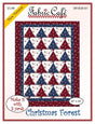Christmas Forest Mini Quilt Pattern by Fabric Cafe Bin MP