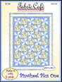 Pinwheel Plus One Mini Quilt Pattern by Fabric Cafe #091536 Bin MP