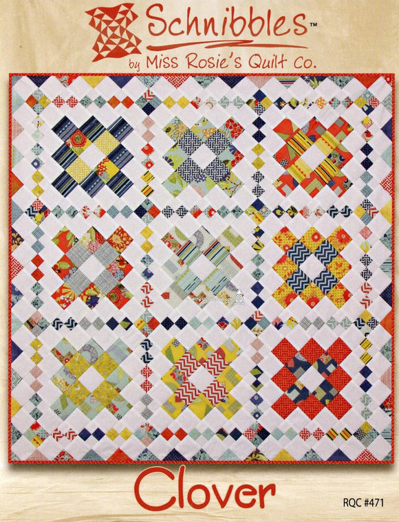 Schnibbles - Clover RQC471 From Miss Rosie's Quilt Co By Carrie Nelson Bin MP